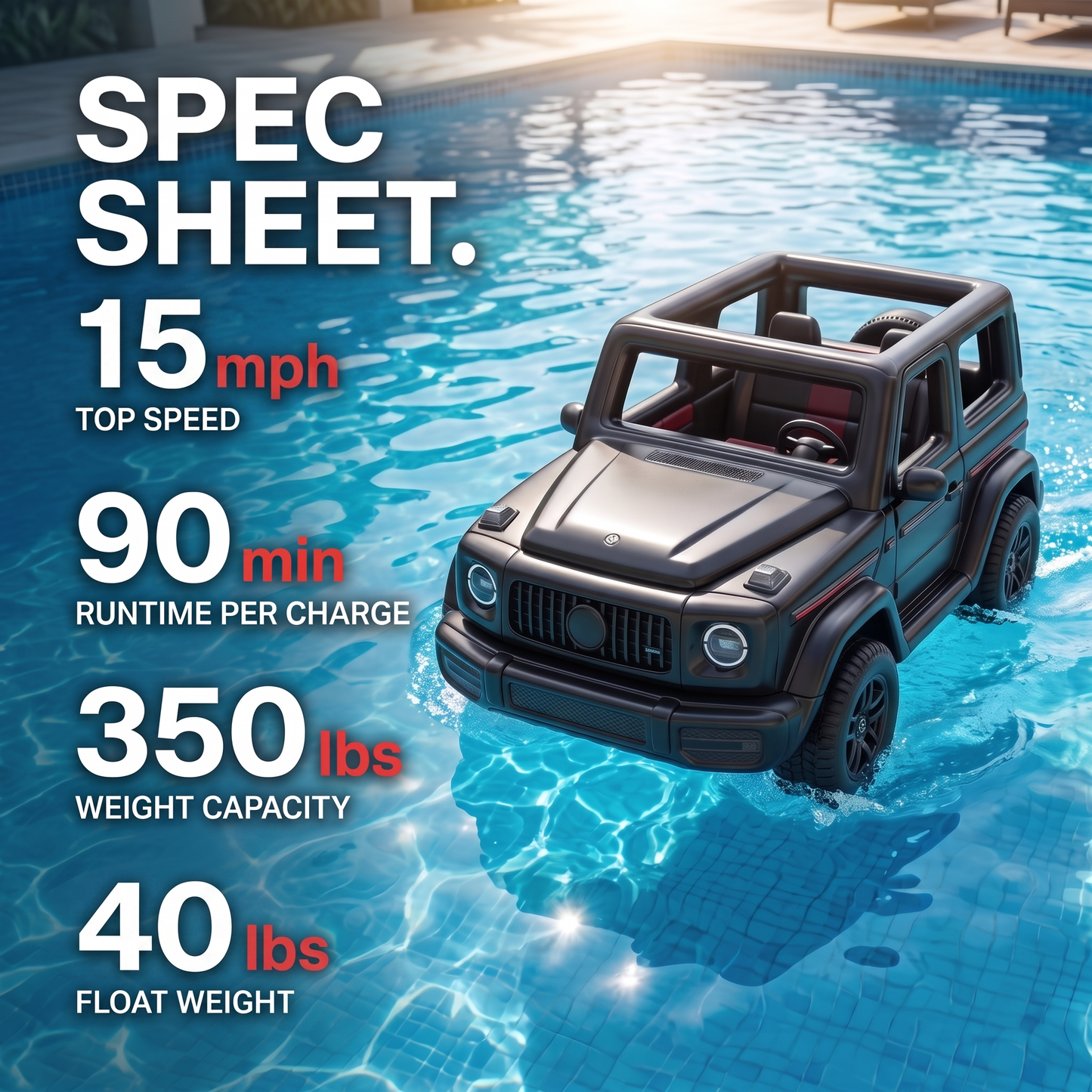 Mercedes Floatie